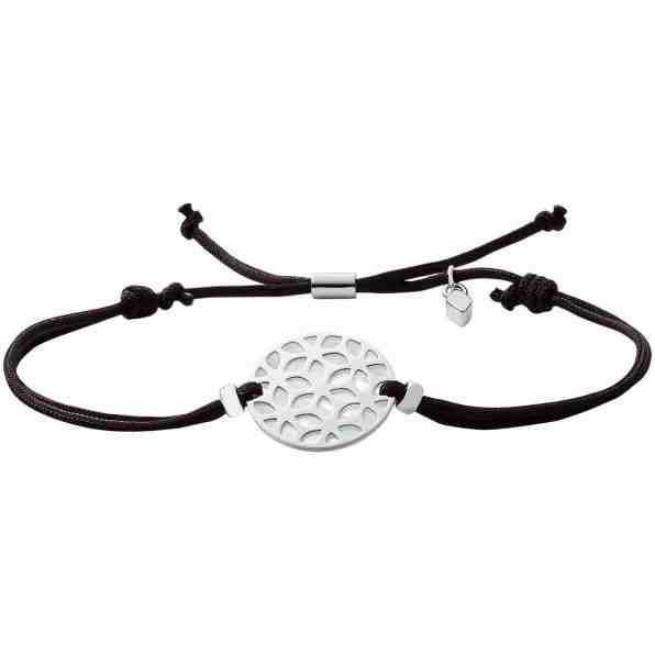 Fossil Stylový kabala náramek s přívěskem JFS00462040 + 2 měsíce na vrácení zboží