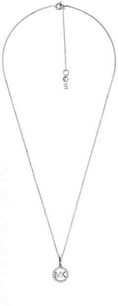 Michael Kors Stříbrný náhrdelník s třpytivým přívěskem MKC1108AN040 (řetízek, přívěsek) + 2 měsíce na vrácení zboží