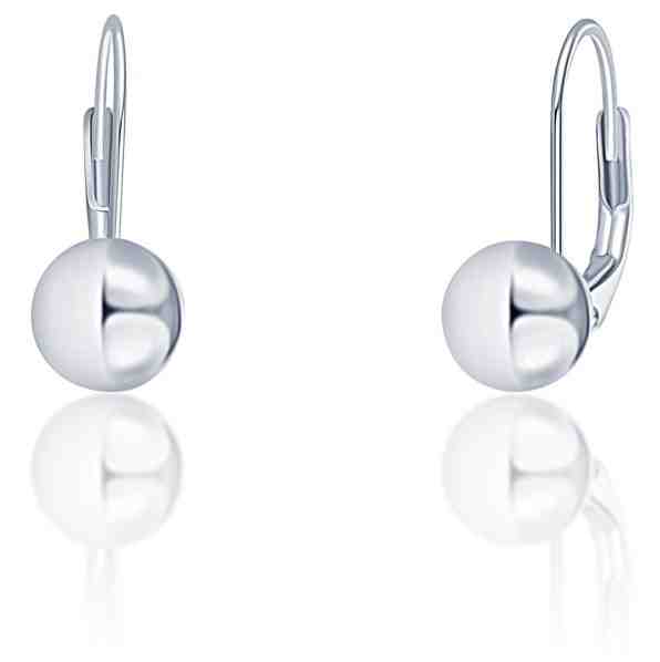 JVD Stříbrné visací náušnice SVLE0919XH20000 + 2 měsíce na vrácení zboží