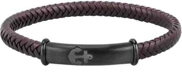 Sector Pánský kožený náramek Bandy SZV55, SZV60 19 cm + 2 měsíce na vrácení zboží