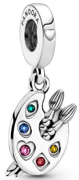 Pandora Stříbrný přívěsek Malířská paleta 799320C01 + 2 měsíce na vrácení zboží