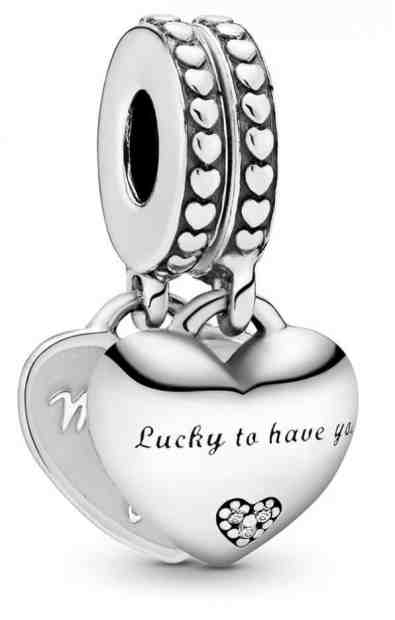 Pandora Stříbrný přívěsek Snacha a tchýně 799321C01 + 2 měsíce na vrácení zboží