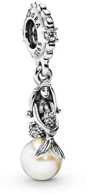 Pandora Stříbrný visací přívěsek Ariel Disney 798232CZ + 2 měsíce na vrácení zboží