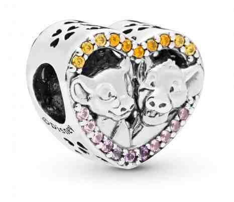 Pandora Stříbrný korálek Simba a Nala Disney 798044NPRMX + 2 měsíce na vrácení zboží