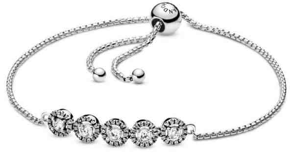 Pandora Dámský stříbrný náramek 598510C01 23 cm + 2 měsíce na vrácení zboží