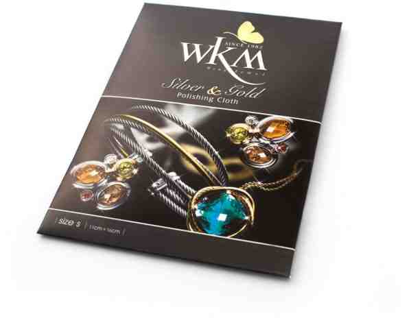 Beneto Čisticí hadřík na stříbrné a zlaté šperky WKM POL S - 1 ks + 2 měsíce na vrácení zboží
