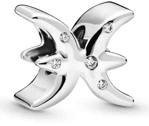 Pandora Stříbrný korálek znamení Ryby 798426C01 + 2 měsíce na vrácení zboží