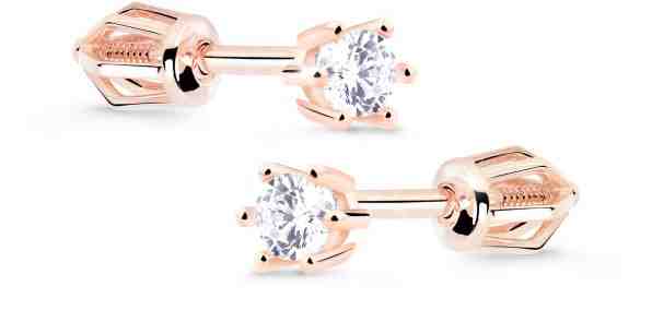 Cutie Jewellery Minimalistické náušnice pecky Z8012-30-10-X-4 + 2 měsíce na vrácení zboží