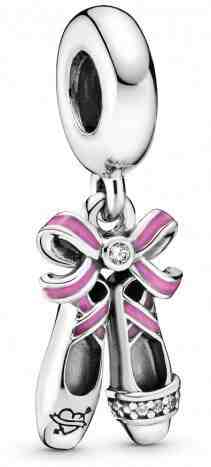 Pandora Stříbrný korálek Baletní střevíčky 798339CZ + 2 měsíce na vrácení zboží