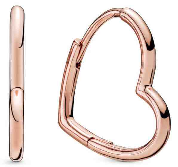 Pandora Bronzové náušnice Srdíčka 288307 + 2 měsíce na vrácení zboží