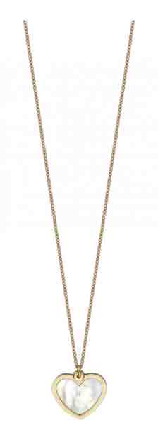 Esprit Pozlacený náhrdelník s perleťovým srdíčkem ESNL01412245 + 2 měsíce na vrácení zboží