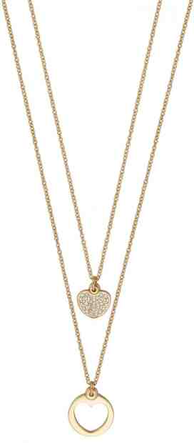 Esprit Dvojitý pozlacený náhrdelník s přívěsky ESNL01432242 + 2 měsíce na vrácení zboží