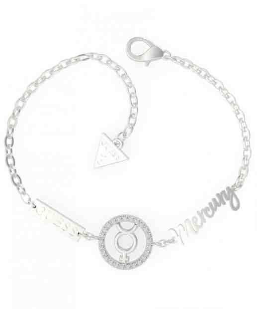 Guess Stylový ocelový náramek s krystaly UBS29012 18 cm - S + 2 měsíce na vrácení zboží