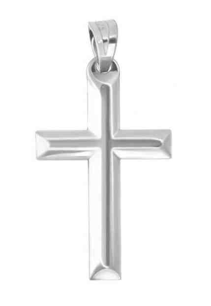 Brilio Silver Stříbrný přívěsek křížek CRS003 2,3 x 1,2 cm + 2 měsíce na vrácení zboží