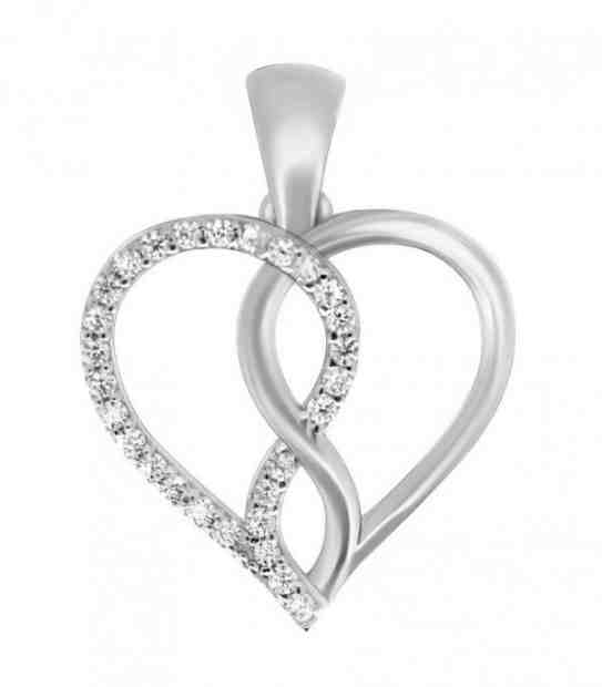 Brilio Silver Romantický stříbrný přívěsek PENT243 + 2 měsíce na vrácení zboží