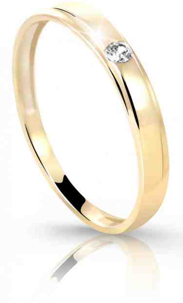 Cutie Diamonds Prsten ze žlutého zlata s briliantem DZ6707-1617-00-X-1 57 mm + 2 měsíce na vrácení zboží