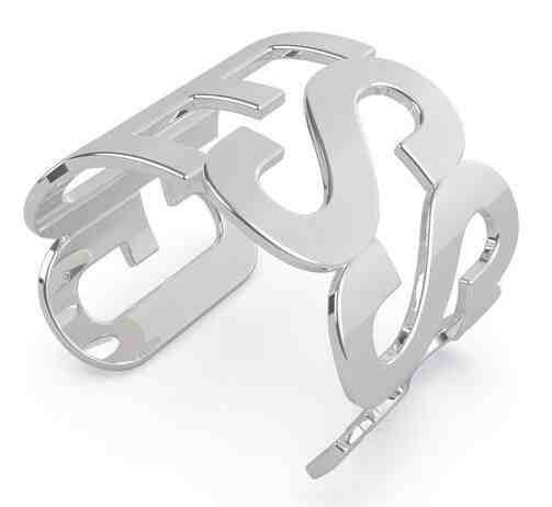 Guess Stylový pevný náramek Los Angeles UBB20000-S + 2 měsíce na vrácení zboží