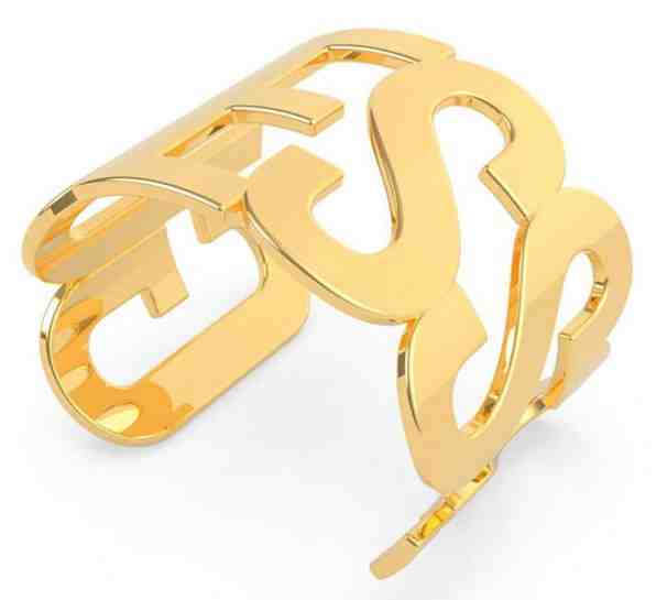 Guess Stylový pevný náramek Los Angeles UBB20001-S + 2 měsíce na vrácení zboží