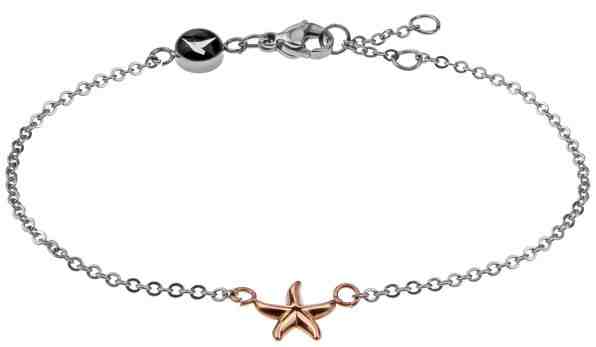 Emily Westwood Elegantní ocelový náramek s mořskou hvězdicí WB1018RS + 2 měsíce na vrácení zboží