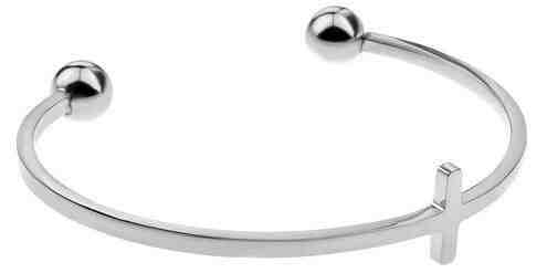 Emily Westwood Pevný ocelový náramek s křížkem WB1037S + 2 měsíce na vrácení zboží