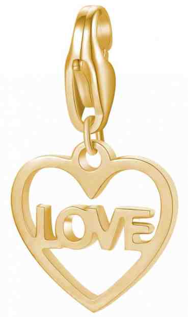 S`Agapõ Pozlacený přívěsek Srdíčko Happy SHA365 + 2 měsíce na vrácení zboží