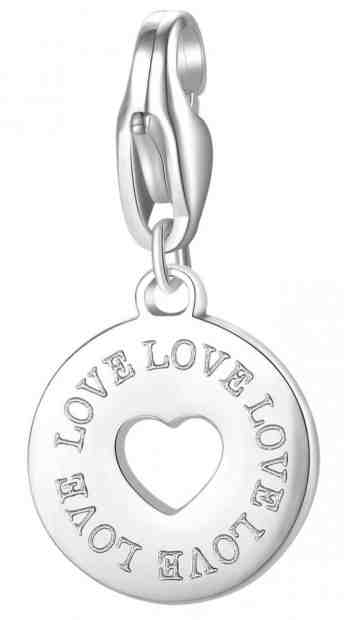 S`Agapõ Ocelový přívěsek Amore Happy SHA367 + 2 měsíce na vrácení zboží