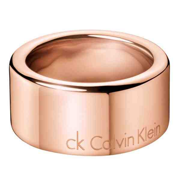 Calvin Klein Bronzový prsten Hook Large KJ06PR10020 50 mm + 2 měsíce na vrácení zboží