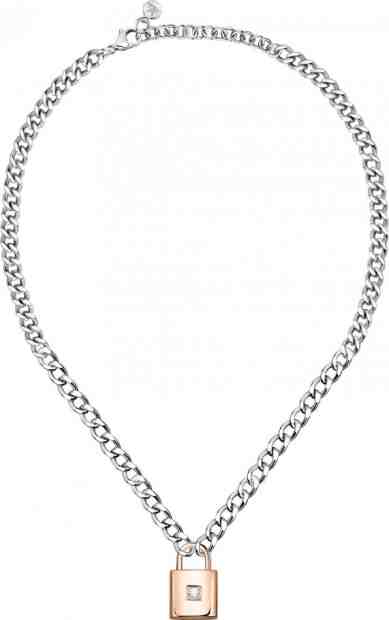 Morellato Bicolor náhrdelník s krystalem Abbraccio SAUB03 + 2 měsíce na vrácení zboží