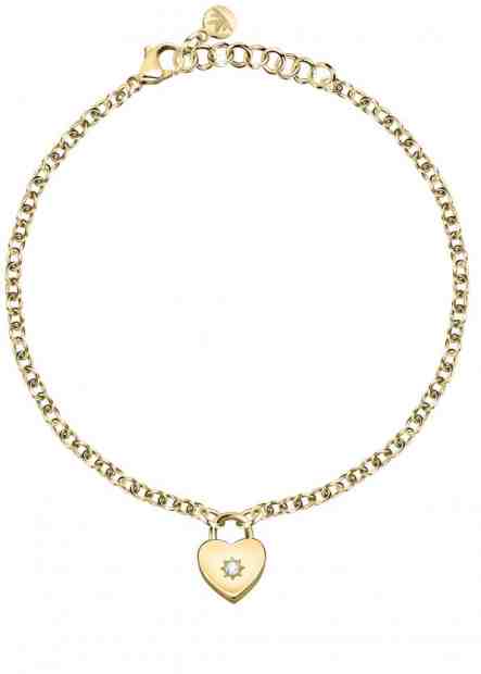 Morellato Půvabný pozlacený náramek s přívěskem Abbraccio SAUB18 + 2 měsíce na vrácení zboží