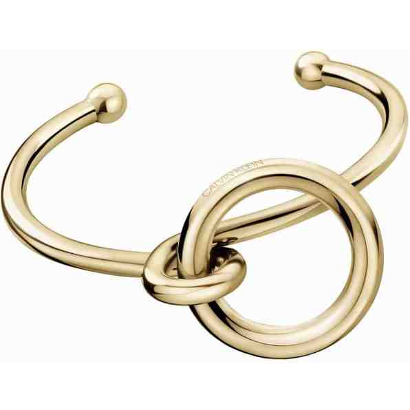 Calvin Klein Elegantní pozlacený náramek Clink KJ9PJF1001 XS (5,4 x 4,3 cm) + 2 měsíce na vrácení zboží