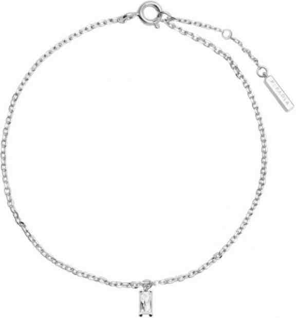 PDPAOLA Něžný stříbrný náramek se zirkonovým přívěskem ASANA Silver PU02-067-U + 2 měsíce na vrácení zboží