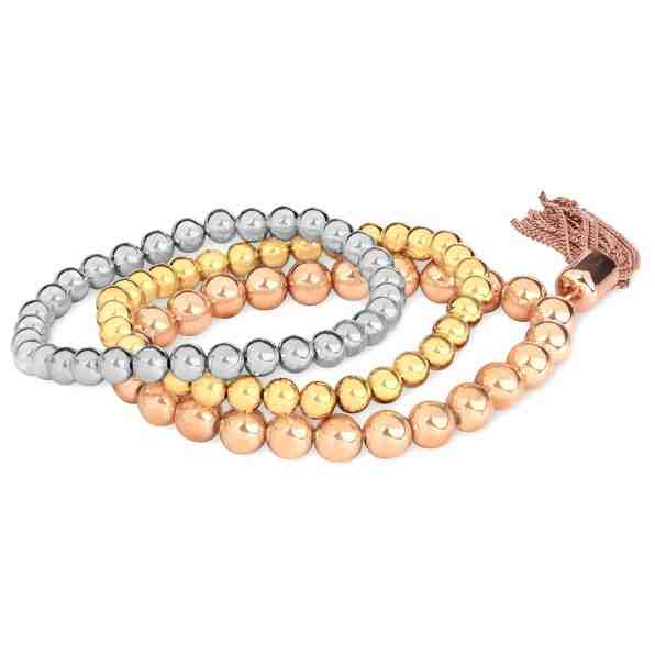 Pierre Cardin Tricolor sada korálkových náramků Classic LA7975SET PXB7975 + 2 měsíce na vrácení zboží