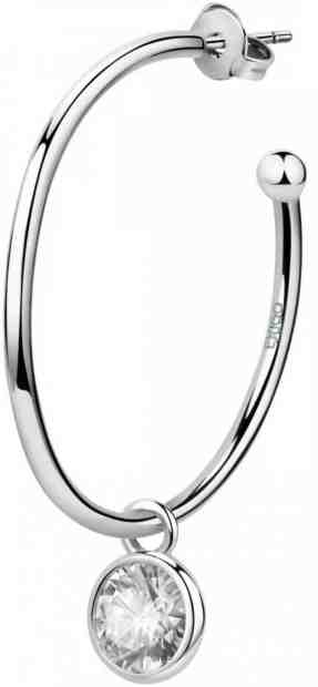 La Petite Story Moderní kruhová single náušnice s přívěskem 2v1 LPS02ARQ176 + 2 měsíce na vrácení zboží