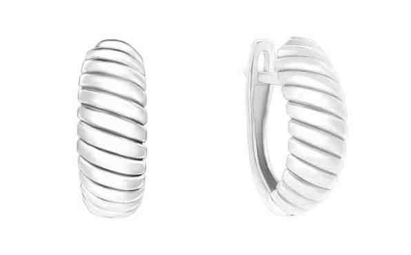 Brilio Silver Nadčasové stříbrné náušnice PE045 + 2 měsíce na vrácení zboží