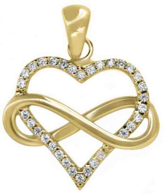 Brilio Nádherný přívěsek ze žlutého zlata PENT242_AU_Y + 2 měsíce na vrácení zboží