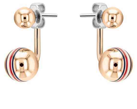 Tommy Hilfiger Bronzové náušnice z oceli 2v1 2780494 + 2 měsíce na vrácení zboží