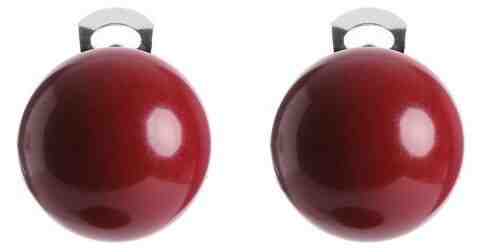 #ballsmania Originální náušnice O154-19-1650 Bordeaux + 2 měsíce na vrácení zboží