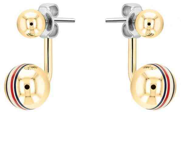 Tommy Hilfiger Pozlacené náušnice z oceli 2v1 2780497 + 2 měsíce na vrácení zboží