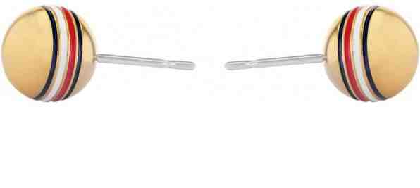 Tommy Hilfiger Pozlacené náušnice pecky z oceli 2780517 + 2 měsíce na vrácení zboží