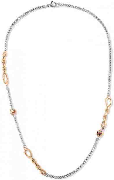 Tommy Hilfiger Luxusní bicolor náhrdelník z oceli 2780513 + 2 měsíce na vrácení zboží