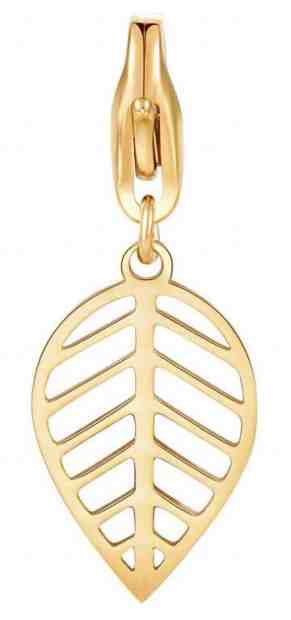 S`Agapõ Pozlacený přívěsek List Happy SHA311 + 2 měsíce na vrácení zboží