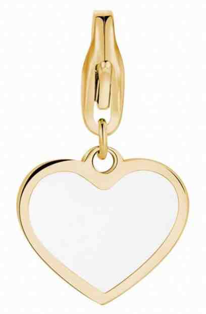 S`Agapõ Pozlacený přívěsek Srdce Happy SHA302 + 2 měsíce na vrácení zboží