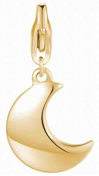S`Agapõ Pozlacený přívěsek Měsíc Happy SHA288 + 2 měsíce na vrácení zboží