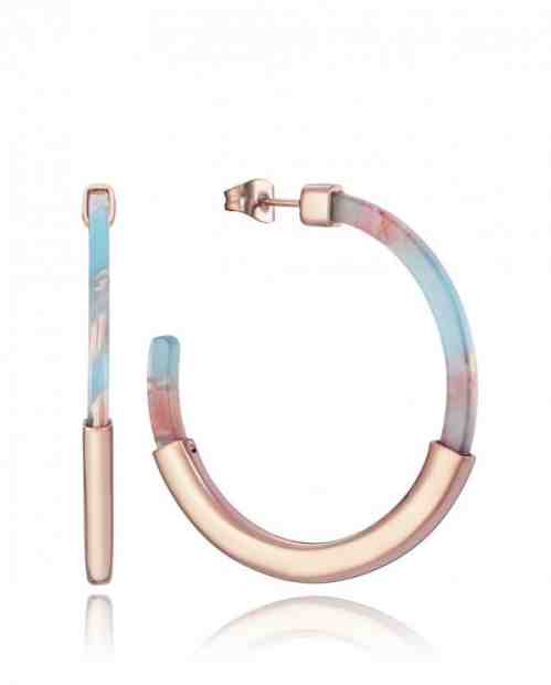 Viceroy Bronzové kruhové náušnice Kiss 75117E01017 + 2 měsíce na vrácení zboží