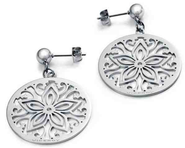 Viceroy Elegantní ocelové náušnice Happiness 90028E11000 + 2 měsíce na vrácení zboží