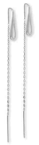Brilio Silver Dlouhé stříbrné náušnice 431 001 02812 04 + 2 měsíce na vrácení zboží