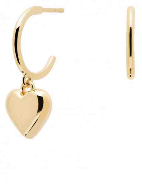 PDPAOLA Romantické asymetrické náušnice kruhy L`ABSOLU Gold AR01-364-U + 2 měsíce na vrácení zboží