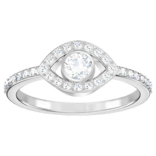 Swarovski Luxusní prsten s třpytivými krystaly Swarovski Luckily 5409178 58 mm + 2 měsíce na vrácení zboží