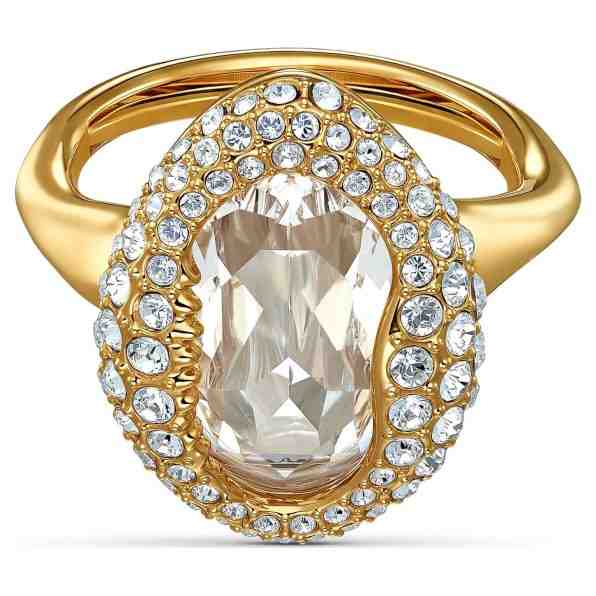 Swarovski Luxusní pozlacený prsten s krystaly Shell 5535565 55 - 60 mm + 2 měsíce na vrácení zboží