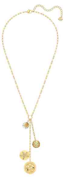 Swarovski Pozlacený náhrdelník s přívěsky Shine 5524186 + 2 měsíce na vrácení zboží